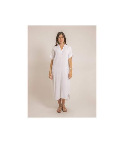 Robe longue gaze de coton IPELOR - Dona X Lisa