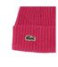 Bonnet rose femme lacoste rb0805 - taille unique-2