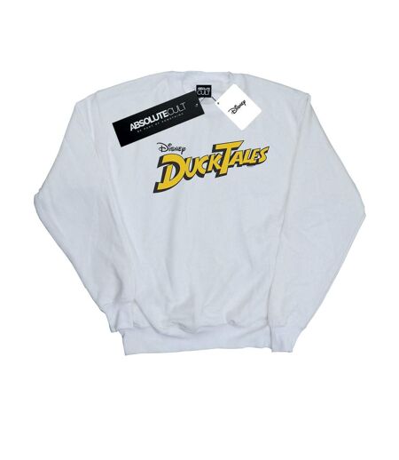Disney - Sweat DUCK TALES LOGO - Femme (Blanc) - UTBI13683