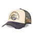 Casquette trucker avec filet effet usé avec print Crew Hard Race Vondutch-1