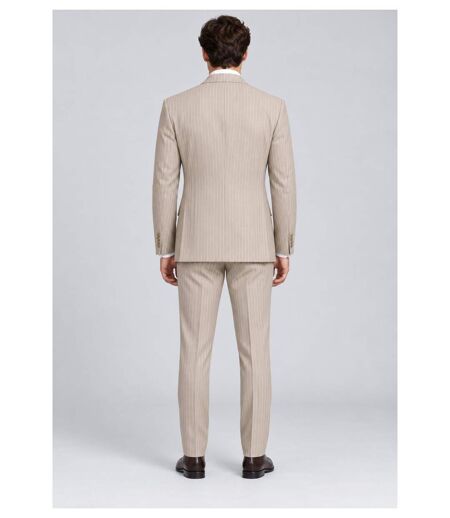 Costume croisé Rayé