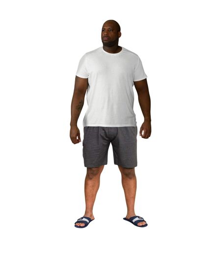 Duke Mens D555 John Kingsize Lightweight Cotton Cargo Shorts (Grey) - UTDC146
