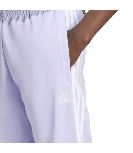 Mens Originals 3 Stripes Jogging Bottoms Purple Adidas