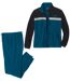 Men's Fleece Tracksuit - Blue Black