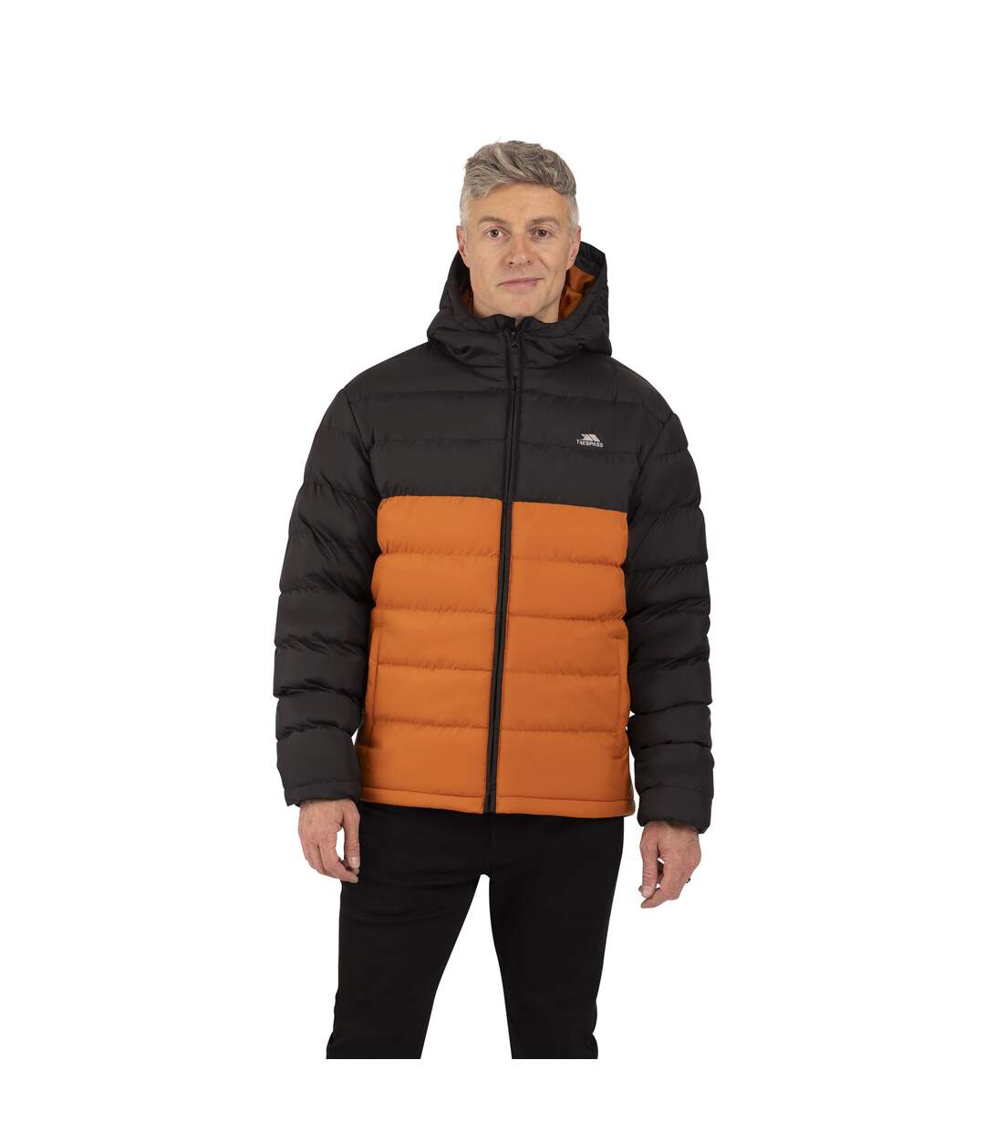 Doudoune Matelassée Oskar Homme Orange Trespass-2