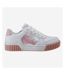 Bejo - Baskets BATES - Fille (Blanc / Rose / Jaune) - UTIG2280-3