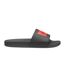 Mens Timein Slides Black Hugo-1