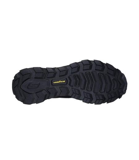 Mens Max Protect Assembly Hiking Shoes Black Skechers