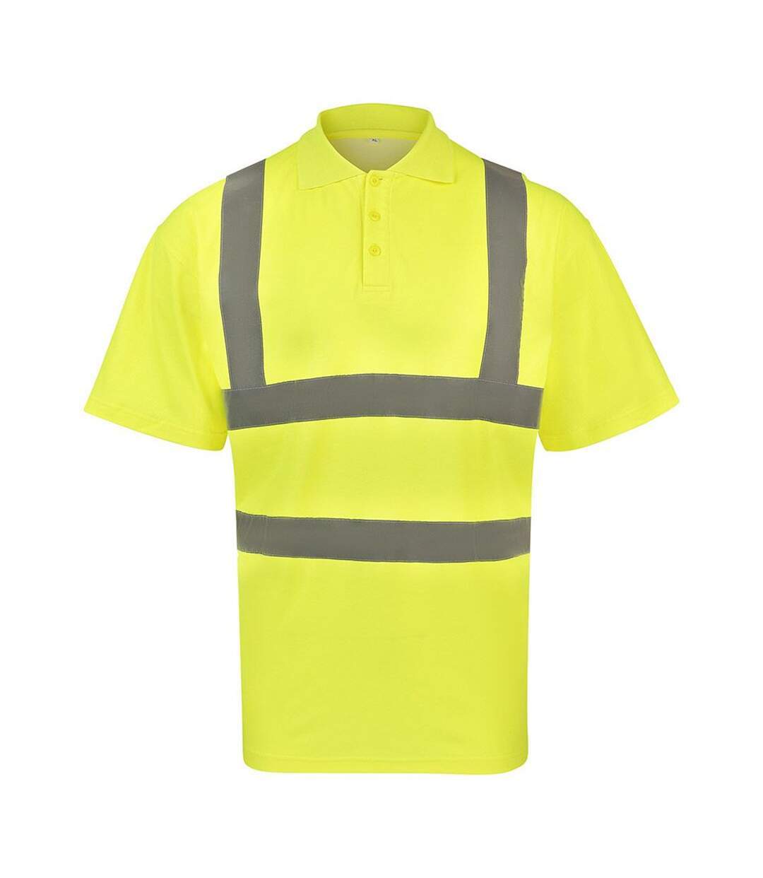 Polo Haute Visibilité Cambridge Homme Jaune Korntex-1