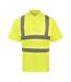Polo Haute Visibilité Cambridge Homme Jaune Korntex-1