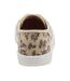 Tennis Basses En Toile Motif/style Imprimé Léopard Femme Marron Clair Léopard Rocket Dog-2