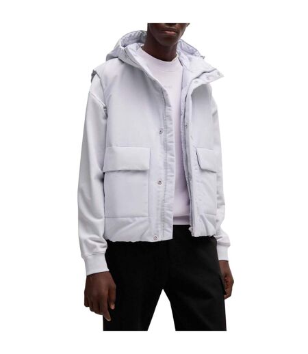 Mens Branden Water Repellent Gilet Purple Hugo