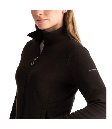 Womens/ladies Renato At100 Fleece Jacket Black Trespass