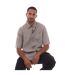 Mens S-emil Short-sleeved Shirt Grey Diesel-1
