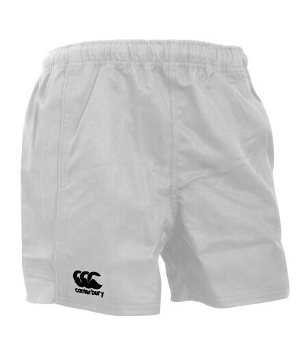 Canterbury Mens Advantage Elasticated Sports Shorts (White)