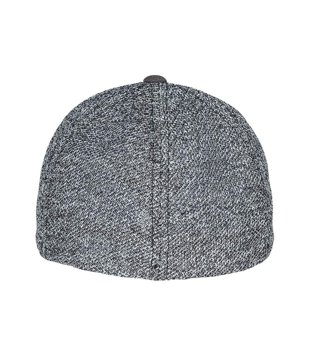 Unisex adult melange trucker cap black/grey Flexfit-2