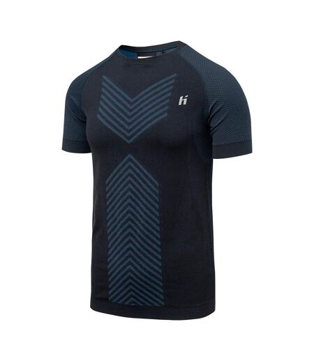 T-shirt Tazh Homme Noir Bleu Marine Huari