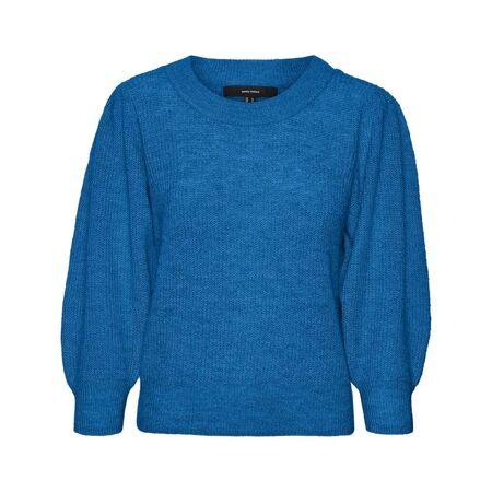 Pull Bleu Femme Vero Moda Vigga - L