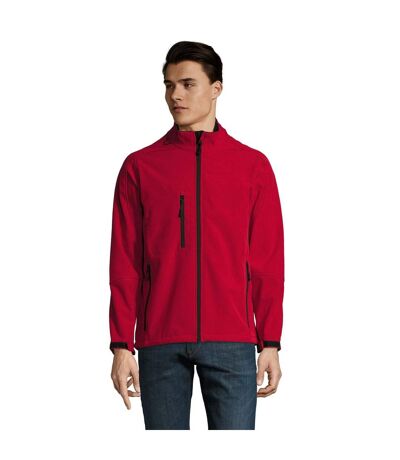 Veste Softshell Relax Homme Rouge SOLS