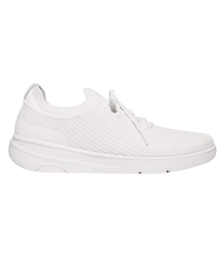 Womens/ladies Super-q Lace Up Trainers Urban White FitFlop