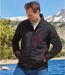 Blouson Softshell Doublé Polaire Noir-3