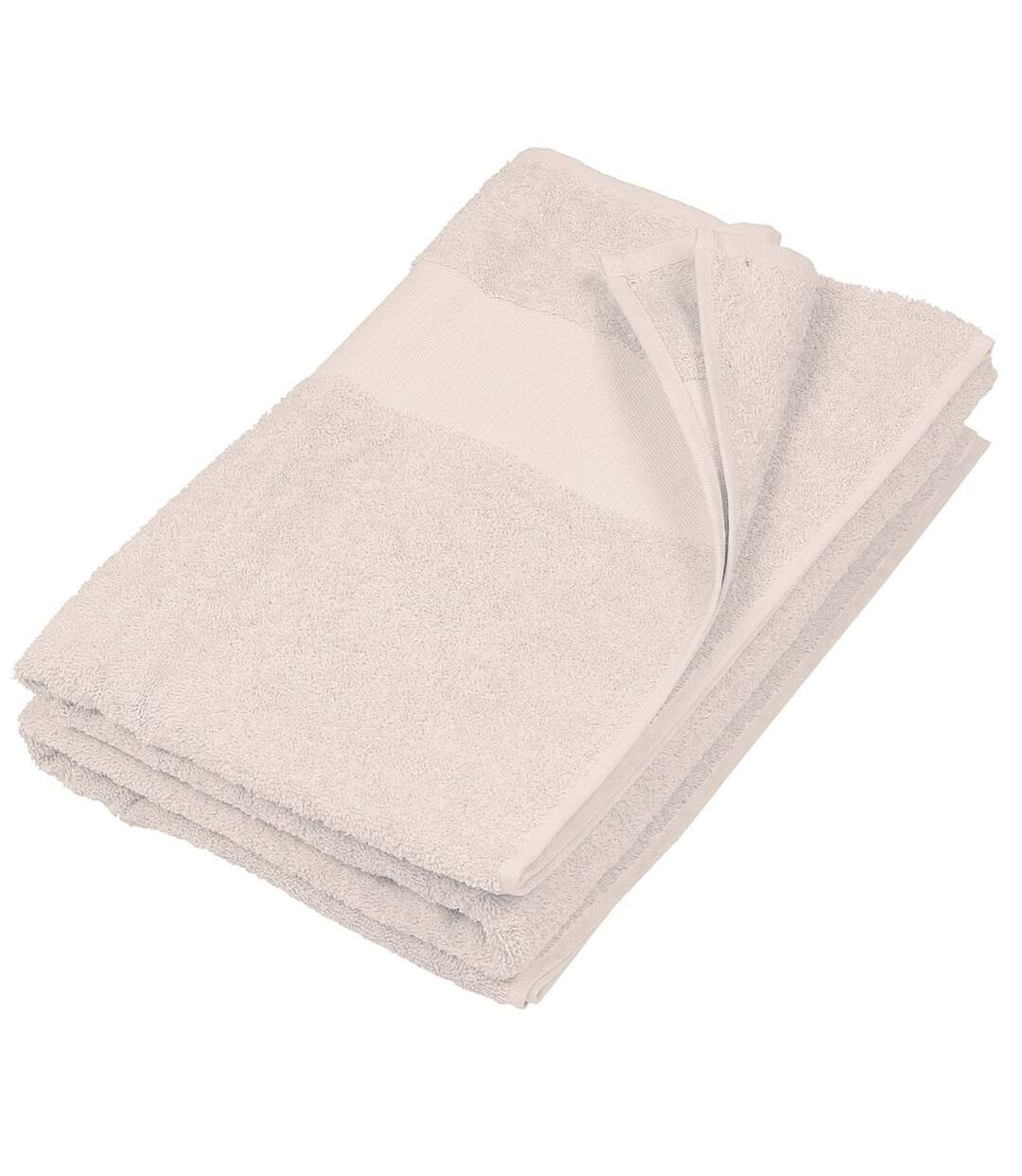 Drap de bain 100 x 150 cm - K111 - gris clair-2