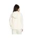 Womens/ladies skechluxe elevate hooded jacket off white Skechers-2