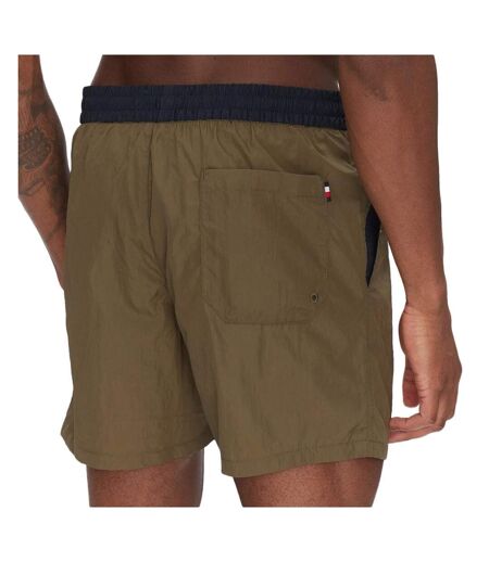 Short de bain kaki homme tommy hilfiger drawstring - l