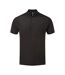 Mens Coolchecker Pique Polo Shirt Black Premier-1