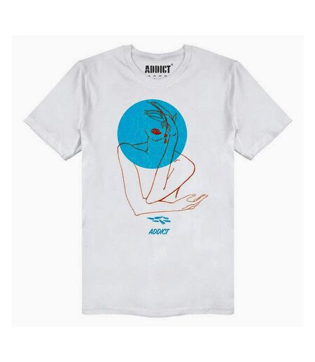 Addict - T-shirt LOVE ME NOT - Adulte (Blanc) - UTAD128