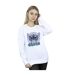 Disney - Sweat LILO AND STITCH OHANA CIRCLE - Femme (Blanc) - UTBI22870-2