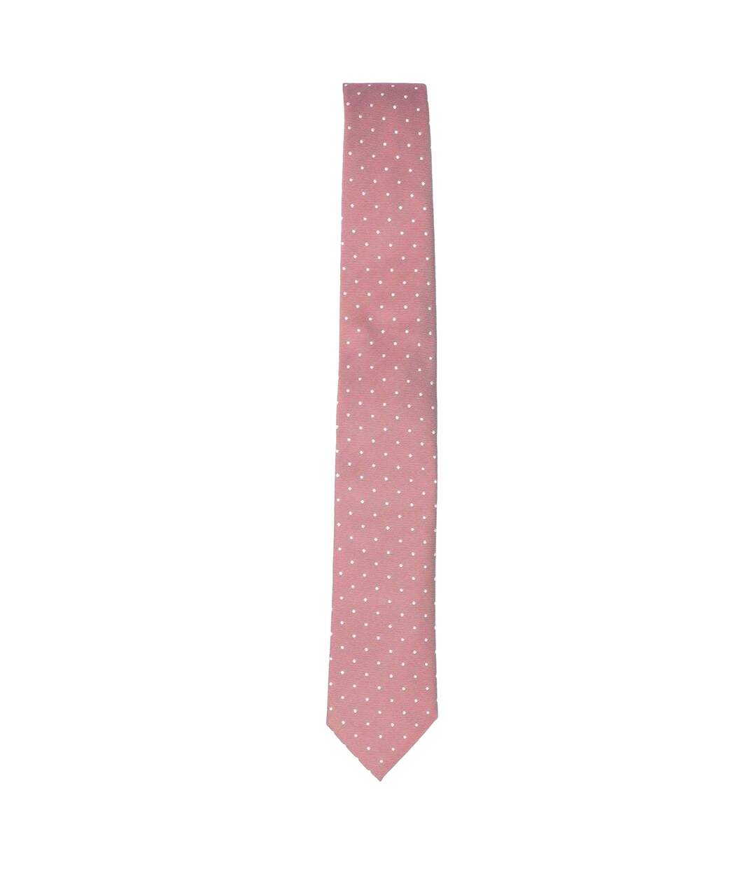 Plain Silk Tie One Size Pink Hugo Boss-1