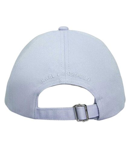 Casquette De Baseball Femme Bleu Clair Karl Lagerfeld