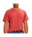 T-shirt rouge homme pepe jeans jacko pm508664 - l-1