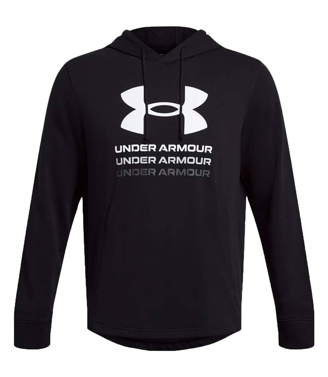 Sweat À Capuche Rival Terry Homme Noir Under Armour-2