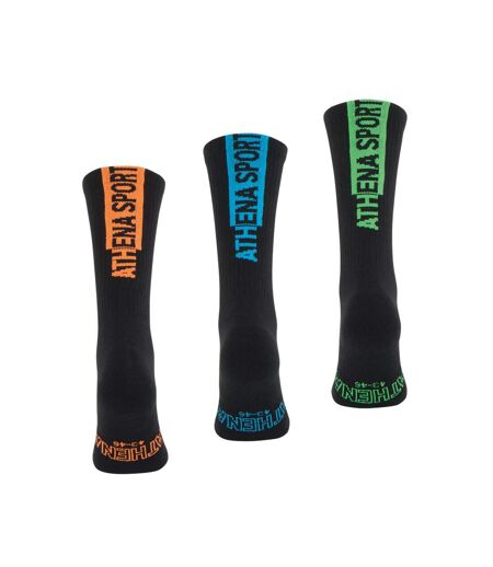 Lot de 3 paires de chaussettes de sport hautes crew