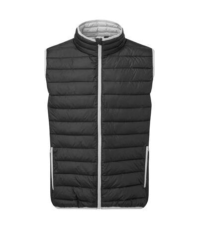 2786 Mens Traverse Padded Vest (Black/Light Grey)