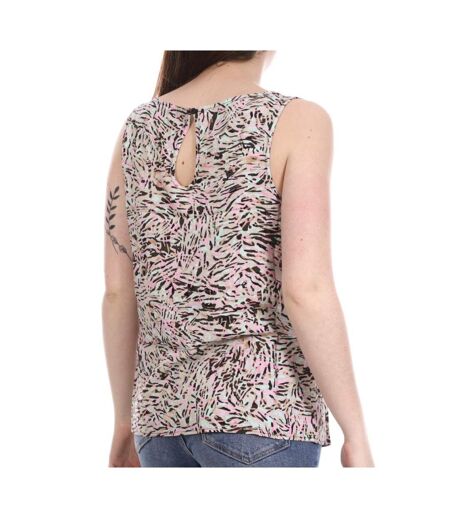 Top rose/turquoise/beige femme vero moda easy
