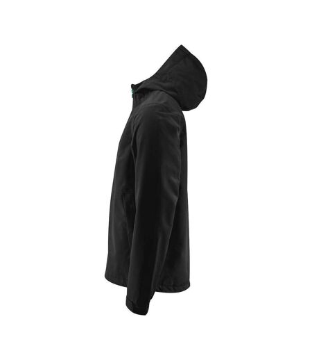 Mens Hiker Jacket Black Printer