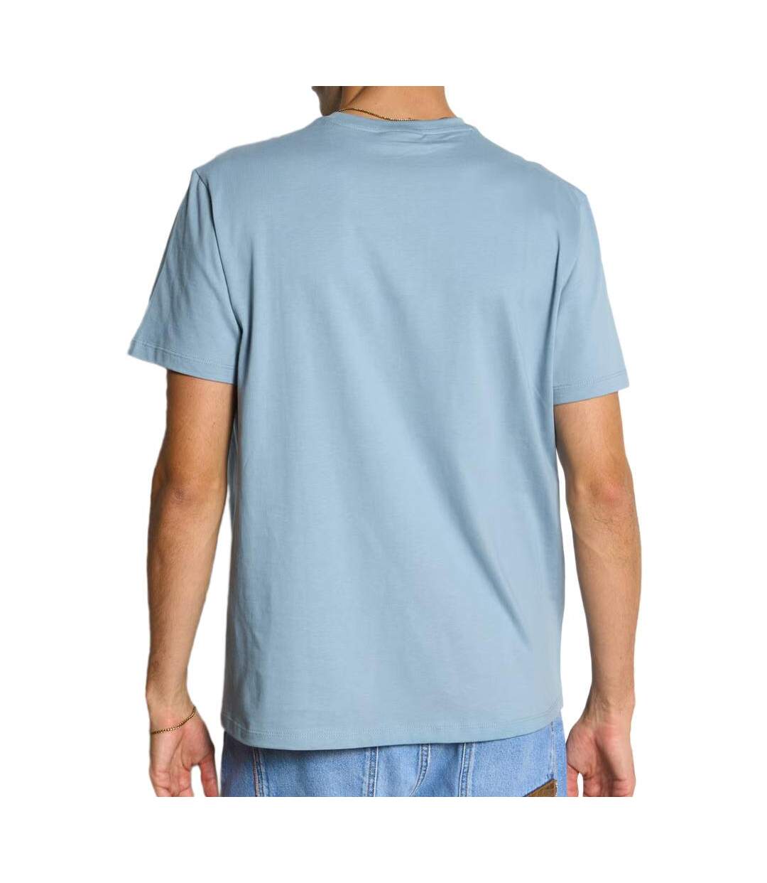 T-Shirt bleu homme calvin klein jeans classic-2
