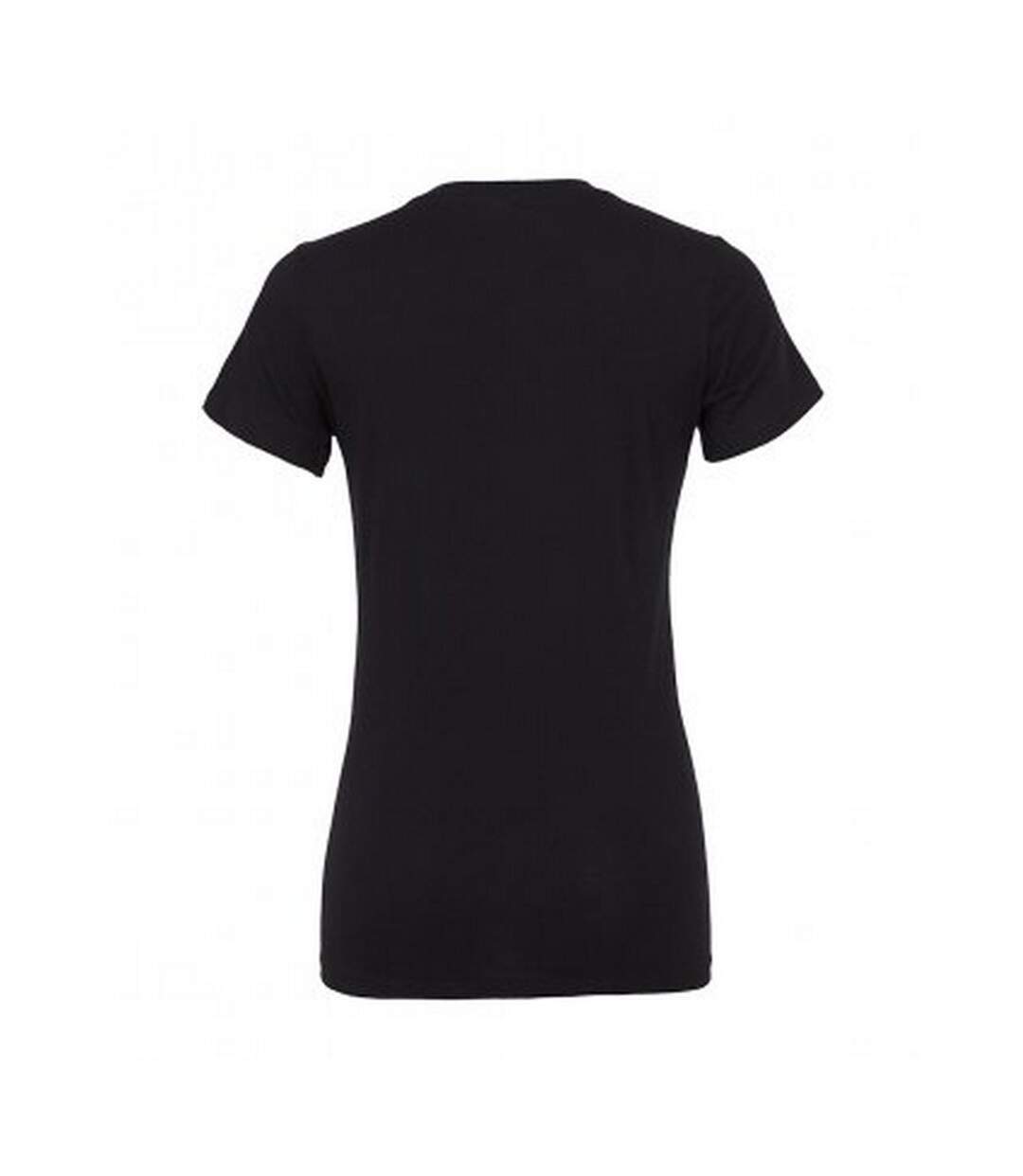 Bella t-shirt jersey femme noir Bella + Canvas-2