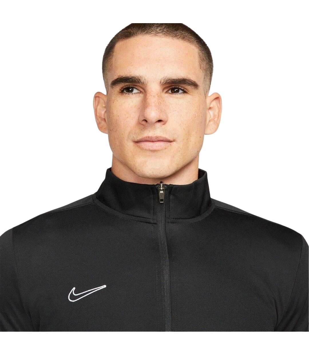 Mens Academy Dri-fit Football Tracksuit Black White Nike-4