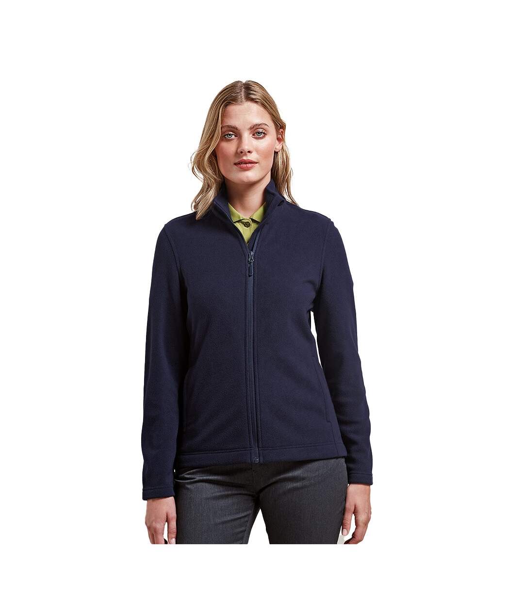 Veste polaire recyclight femme bleu marine Premier