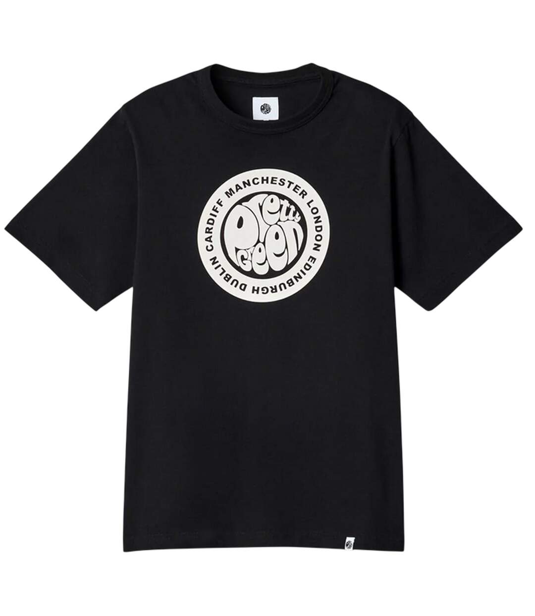 Mens Tour Logo T-shirt Black Pretty Green-2