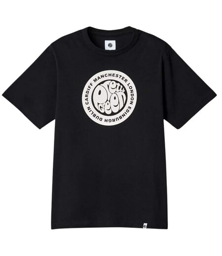 Mens Tour Logo T-shirt Black Pretty Green