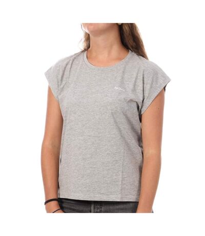 T-shirt gris femme pepe jeans bloom - s
