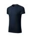 T-shirt Motif/style Uni Action Homme Bleu Marine Foncé Malfini-3