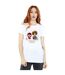 Disney - T-shirt COCO MIGUEL AND HECTOR - Femme (Blanc) - UTBI16490-2