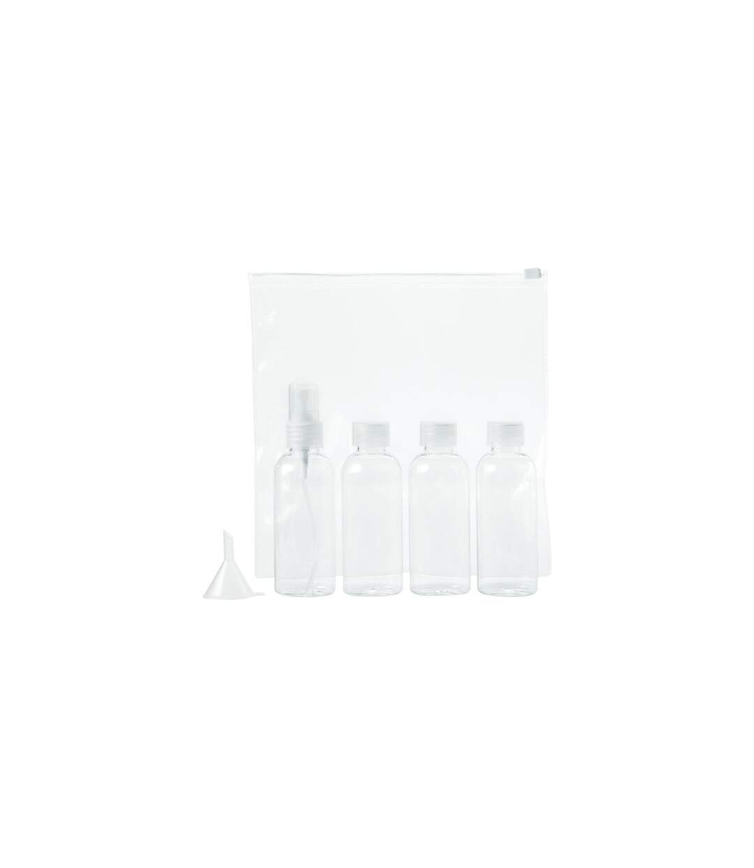 Set De Bouteilles De Voyage Approuvé Par Tokyo Airline 18.5 X 3.7 X 18cm Transparent Bullet-1