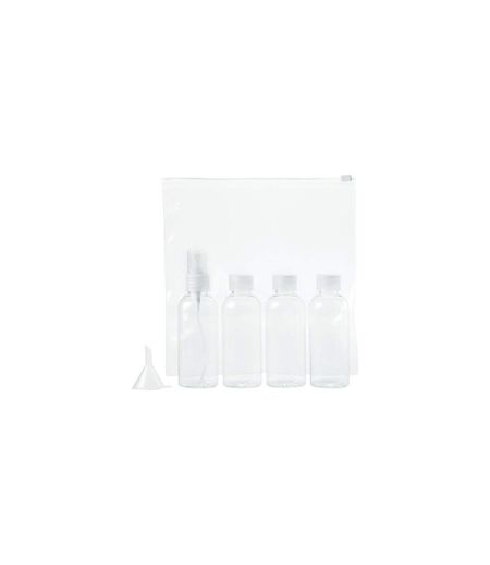 Set De Bouteilles De Voyage Approuvé Par Tokyo Airline 18.5 X 3.7 X 18cm Transparent Bullet